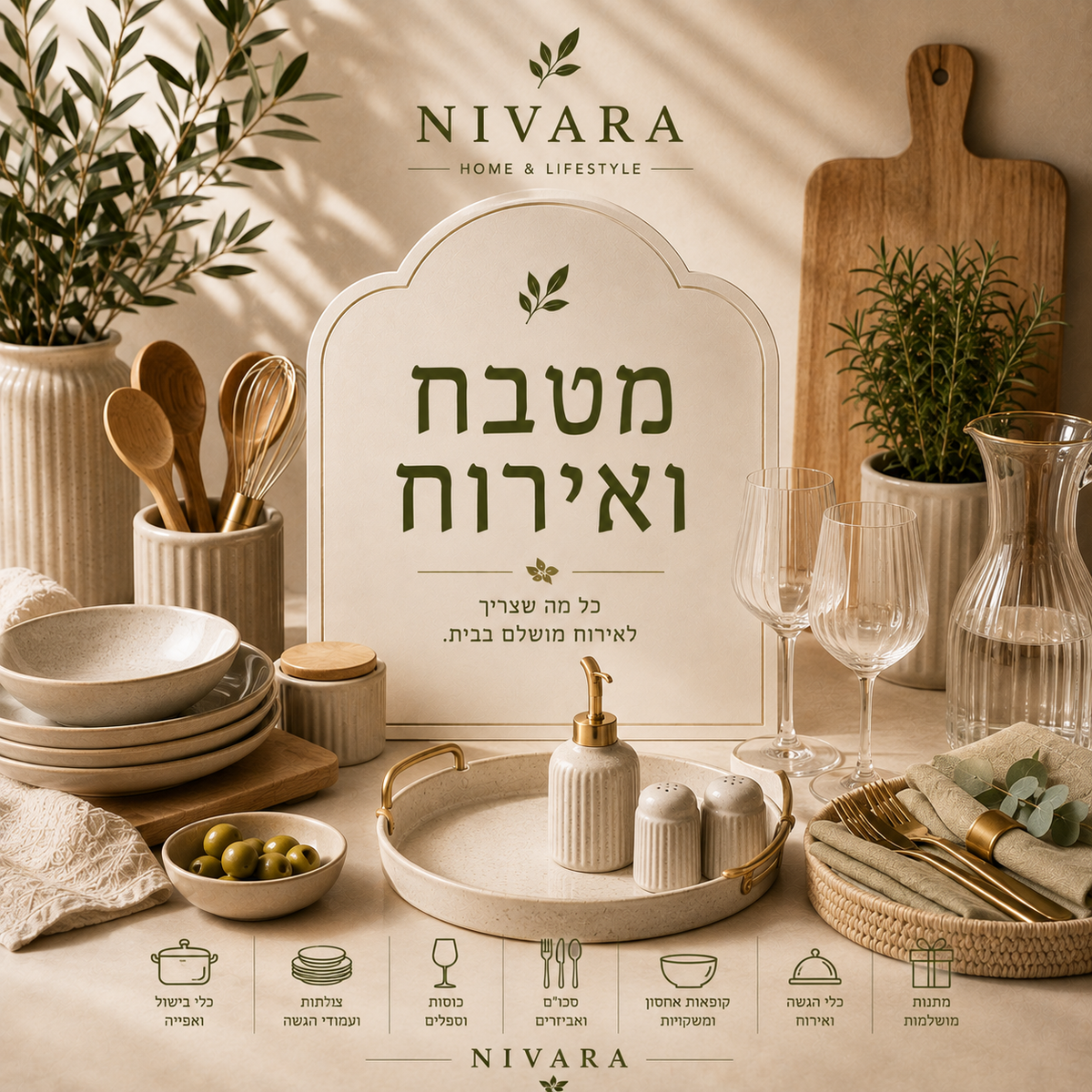 מטבח ואירוח