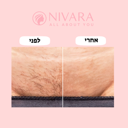מכונת הגילוח 2 ב־1 של NIVARA – גילוח ללא כאב