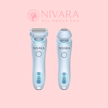 מכונת הגילוח 2 ב־1 של NIVARA – גילוח ללא כאב