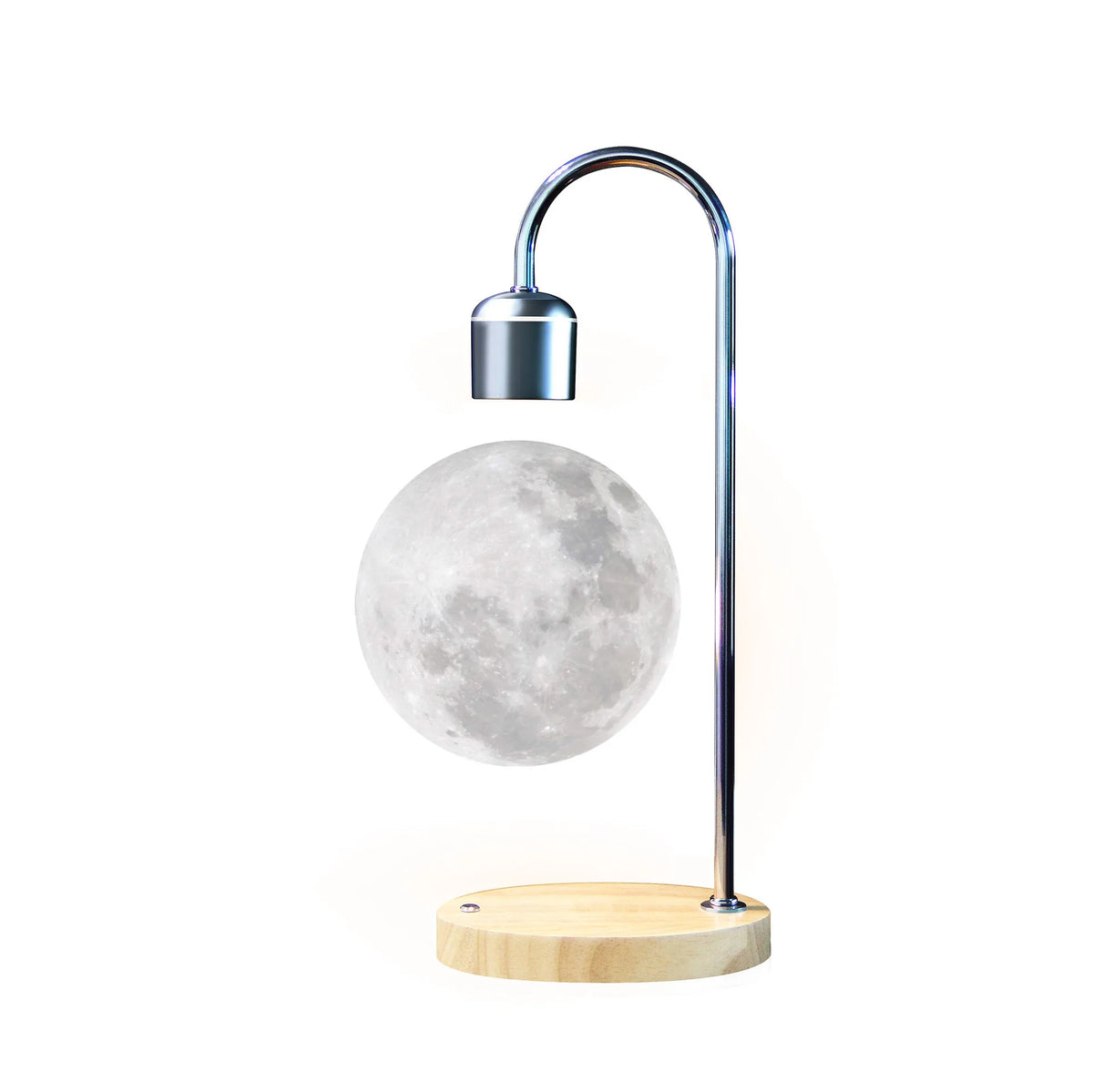 LunaFloat™ – מנורת ירח מרחפת עם טכנולוגיית ריחוף מגנטי