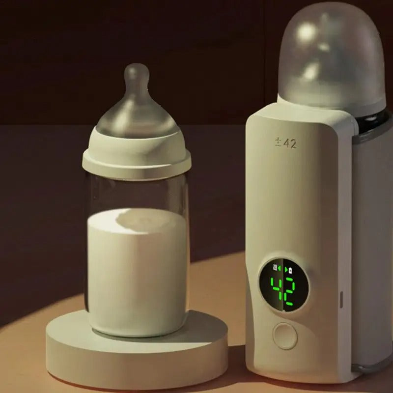 WarmGo™ – מחמם בקבוקים נייד חכם להורים בדרכים